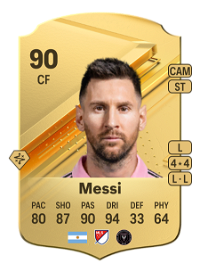 Lionel Messi Rare 90 OVR
