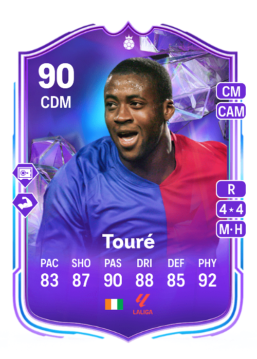 Yaya Touré - 90 | CDM | EA FC 24 FUT Card